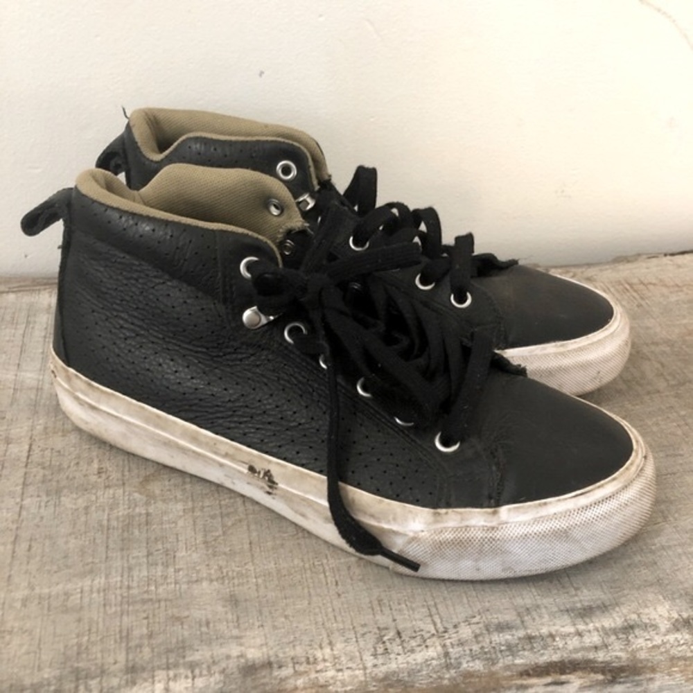 Converse All Star leather boots